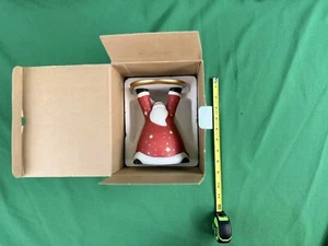 PORTAVELAS PARTYLITE HOLIDAY CHEER PILLAR P9631 NAVIDAD SANTA CLAUS NUEVO EN CAJA NUEVO - Imagen 1 de 5