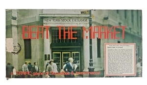 1973 Beat The Market Game Of Securities & Investment Finance Rare Vintage - Picture 1 of 10