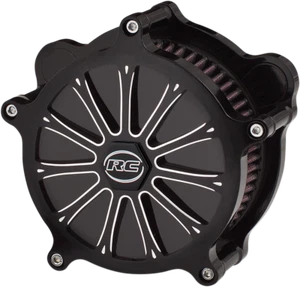 RC Components Airstrike Air Cleaners Black Exile AB-09B-122E - Picture 1 of 1
