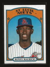 RONNY MAURICIO 2021 Topps Heritage Minor League Base Card St. Lucie Mets (#135)