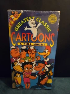 Greatest Classic Cartoons: 6 Full Hours (VHS, 1997) NEW, Sealed - Picture 1 of 3