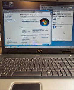 Laptop Acer Aspire 1800, ATI graphics, 17" , DVD, azerty - Photo 1/3