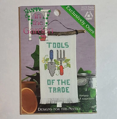 Designs For The Needle Tools/Outfits #2070 Cross Stitch Wall Hanging Kit 1996 - Image 1 of 4
