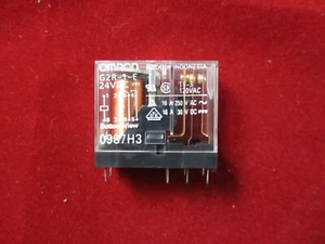 Relé de alimentación de PCB Omron G2R-1-E DC24V, 1 polo, NO/NC, contacto único - Imagen 1 de 3