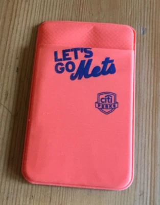 Portatarjetas de crédito para teléfono NARANJA de los New York Mets Citi Perks Foto 1 de 2