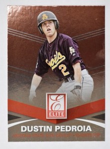 2015 Elite #183 Dustin Pedroia - NM-MT