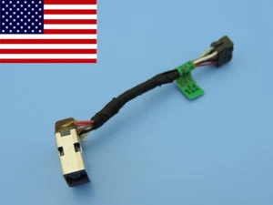 DC POWER JACK CABLE PLUG PORT FOR HP 15-N222SA 15-N033CL 15-n052sp 15-n097el - Picture 1 of 4
