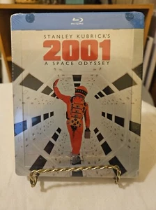 2001: A Space Odyssey Blu-Ray Steelbook Embossed Stanley Kubrick Italian Zone B - Picture 1 of 5