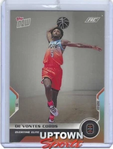 2021-22 Topps Now OTE Overtime Elite Basketball - DE'VONTES COBBS - D7 - Picture 1 of 2