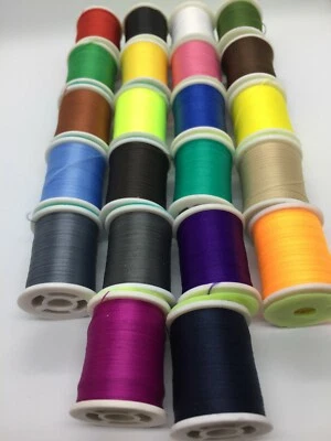 140 Denier Flat Un-waxed Fly Tying Thread - Image 1 of 4