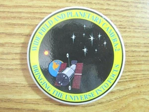 NASA BUTTON PIN PINBACK TELESCOPE WIDE FIELD PLANETARY CAMERA - Picture 1 of 4