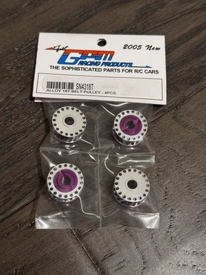 HPI GPM Nitro RS4 Super Racer 2 Mini 18T Aluminum Pulleys - Image 1 of 2