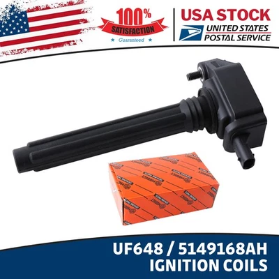 1X Bobinas de encendido UF648 para Jeep Wrangler 2012 2013 2014 2015 2016 2017 V6 3,6 L Foto 1 de 4