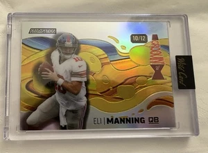 Eli Manning 2024 Wild Card Alumination Groovin 10/12 JERSEY # EXTREM RARE - Bild 1 von 3
