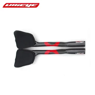 Carbon Road Bike Rest TT Bar, Mountain Bicycle Race TT Drop Bar Length: 340mm - Image 1 of 4