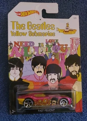 Hot Wheels The Beatles Yellow Submarine Fellion Foto 1 de 4