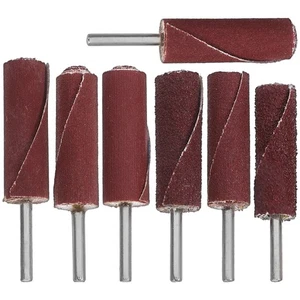 7 piezas accesorios de tambores de lijado bandas de lijado mangas barra de lijado palos - Imagen 1 de 12