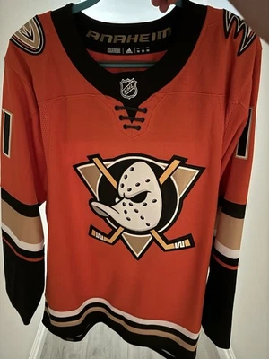 Authentic Zegras Anaheim Ducks Orange Jersey  - Image 1 of 4