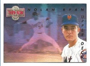 Nolan Ryan 1993 Upper Deck Then and Now #TN5 - New York Mets - Picture 1 of 2