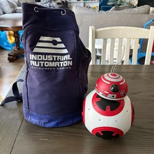 Star Wars Galaxy's Edge Droid Depot Astromech Carrier Backpack & BB-8 NO REMOTE - Picture 1 of 5