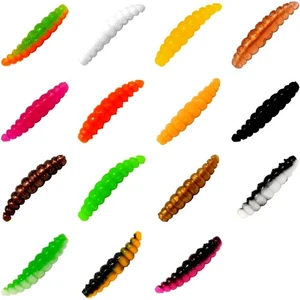 Künstliche Bienenmaden Omura Baits Schwimmend auftreibend 4,5 cm 10 Stk - Bild 1 von 16