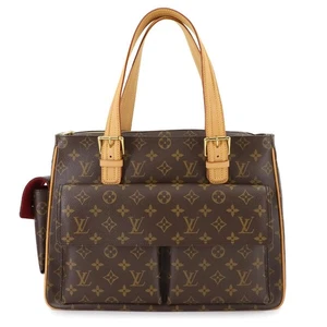 LOUIS VUITTON Monogram Multipli Cite Tote Bag Brown M51162 Purse 90279018 - Picture 1 of 11
