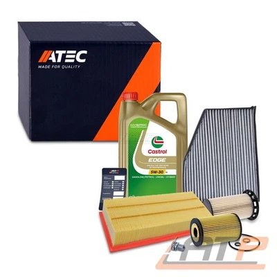 INSPEKTIONSPAKET FILTERSET B FÜR AUDI Q3 SEAT VW PASSAT SHARAN TIGUAN 1.6 2.0TDI - Bild 1 von 4