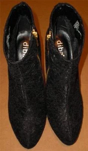 DIBA DAMENGRÖSSE 8,5 M SCHWARZ REISSVERSCHLUSS ELEGANTE KNÖCHELHOHE ABSÄTZE - Bild 1 von 1