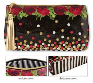 Santa Barbara Hold Everything Small Oil Cloth Bag - Polka Dot - Picture 1 of 1