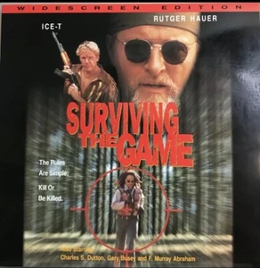 Surviving the Game Widescreen (Laserdisc) Ice-T, Rutger Hauer *Very Good*  - Picture 1 of 2