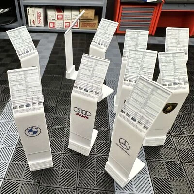 1/18 Scale Diorama Garage Signs Board Model Car Showroom Scene Prop Accessory - Image 1 of 4