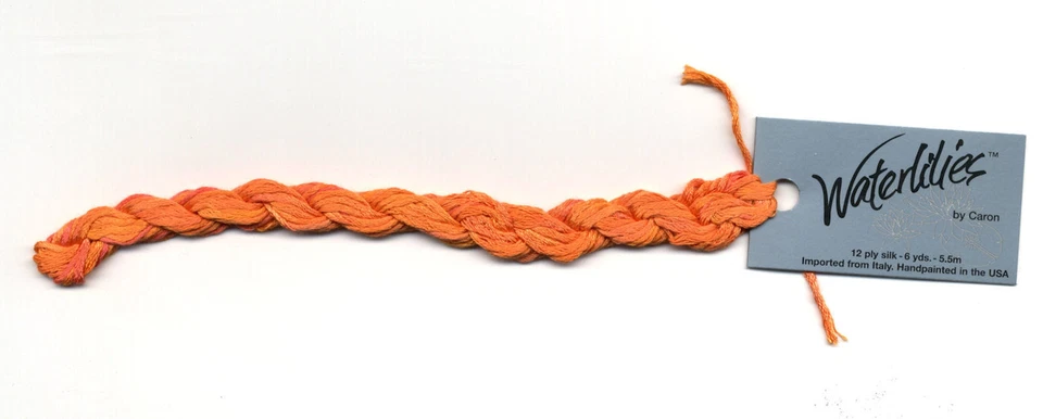 Nenúfares de Caron - 1 madeja de mandarina #208 Foto 1 de 1