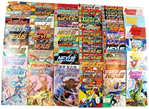 67 Nexus Run & Amazing Heroes Comic Book Lot - Vintage Capital & First Publisher - Picture 1 of 8