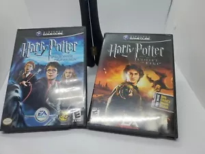 2 Harry Potter Gamecube Games - Goblet, Prisoner All Complete, Tested - Picture 1 of 3