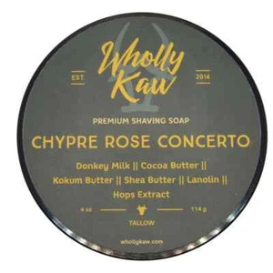 Chypre Rose Concerto Shaving Soap (Tallow) - by Wholly Kaw (Pre-Owned) - Picture 1 of 2