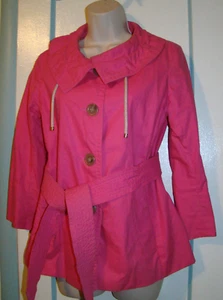 J Crew Pink Belted  Windbreaker Jacket, Size 2, NWT - Picture 1 of 8
