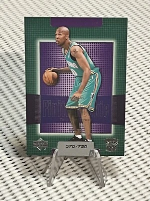 2003 Upper Deck David West Finite Rookie 570/750 #231 - Image 1 of 2