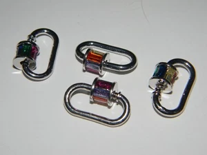 Crystal pave clasps, toggle clasps, jewelry making, jewelry findings, one clasp - Picture 1 of 5