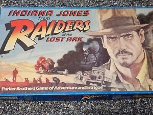 Raiders of The Lost Ark - Parker Brothers Board Game, 1982, incomplete