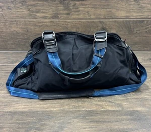 Vintage Nike Gym Bag Womens Black 21” Monika Duffle Carry On Sports Travel-READ - Picture 1 of 16
