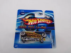Van / Sports Car / Hot Wheels 1933 Ford Lo Boy #180 H9088 #H14 - Picture 1 of 5