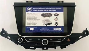 VAUXHALL ASTRA K STEREO, SAT NAV DISPLAY 39042448 SCREEN REPLACEMENT SERVICE - Picture 1 of 7