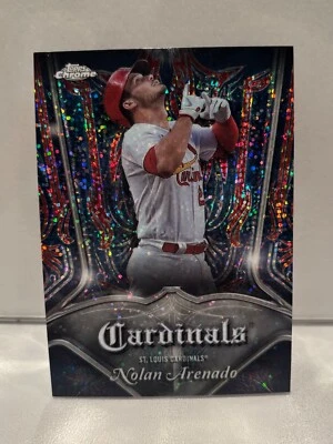 2022 Topps Chrome - Pinstriped Nolan Arenado #P-4 - Image 1 of 2