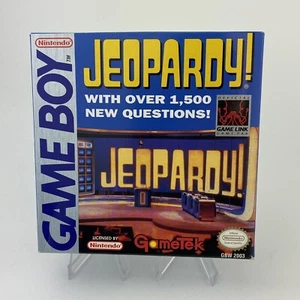 Jeopardy (Vintage Nintendo Game Boy Cartridge, 1991) Box Only No Game - Picture 1 of 8