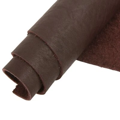 Soft Cowhide Leather Hide Sheets Natural Texture Cowhide Square 2.5mm Thickness - Image 1 of 4