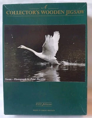 Wentworth The Swan 250 Piece Jigsaw Puzzle Flying Flight On Water Vintage Rare - Image 1 of 4