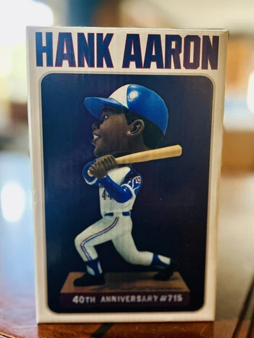 Hank Aaron Bobblehead Atlanta Braves 2014 SGA Atlanta 40th anniversary Cover