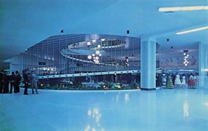 Jockey Club-RACECOURSE AND GALGODROME OF CIUDAD JUAREZ MEXICO Vintage PC - Picture 1 of 2