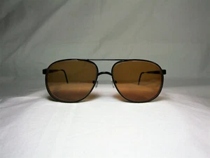 Marcolin eyeglasses Aviator Noir oval frames men's women's unisex hyper vintage - Picture 1 of 7