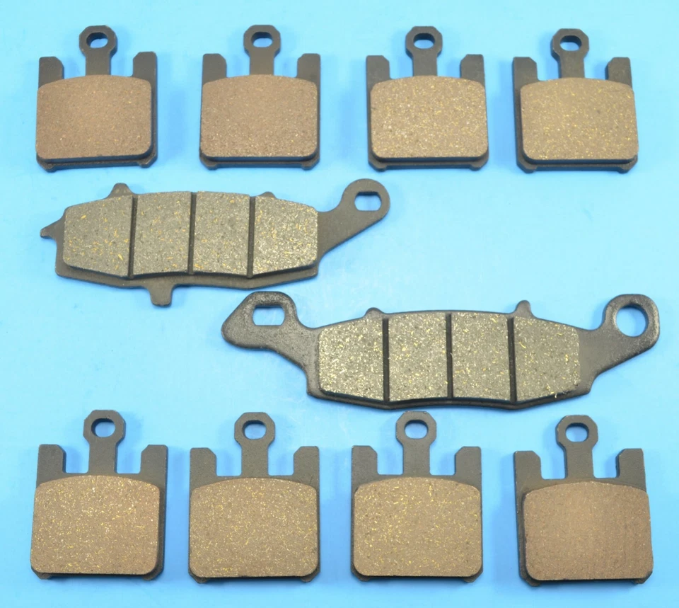  Pastillas de freno delanteras y traseras para Kawasaki VN1600 Vulcan 1600 Mean Streak 2005-2008 Foto 1 de 1